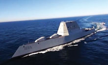 Naviga per le prove di valutazione il fantastico (e criticato) USS Zumwalt