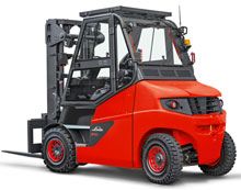 LINDE E80 con TRICOM a Braccagni