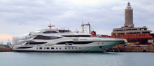 Tornato a Livorno “Lionheart” nasce adesso il Benetti 107 metri