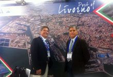 Alla fiera Break Bulk di Anversa la carenza di accosti ro/ro a Livorno