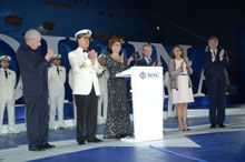 Parte MSC Divina nel nome di Sophia Loren