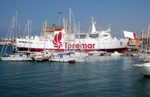 Toremar veste la “conchiglia”