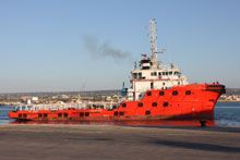 Mega supply vessel Neri ad Edison