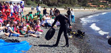 A caccia di pneumatici abbandonati trecento bambini dell’Isola d’Elba