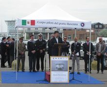 A Ravenna piazzale Piloti del porto
