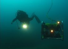 Mini sottomarini autonomi (AUV) a sciame per le ricerche archeologiche sul Tirreno