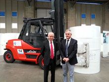 Presentata la flotta di forklift Linde