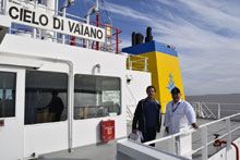 Con il gruppo d’Amico “The Owner’s Cabin”
