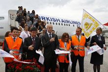 Turkish Airlines: cerimonia al Galilei