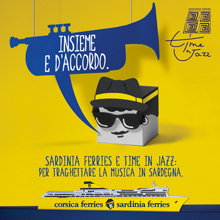 Sardinia Ferries e Time in Jazz, insieme