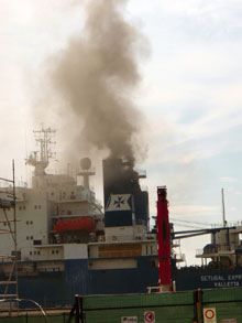 Lo zolfo nel fuel navale messo al bando dalla UE