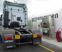 Nuovo impianto LNG per i veicoli pesanti