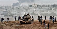 Mezzaluna Rossa per aiutare Kobane