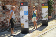 I pannelli della Lipu in Fortezza Vecchia