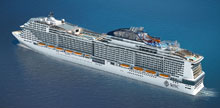 Quattro giganti MSC Cruise con motorizzazione a GNL