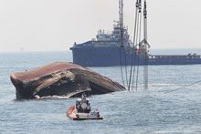 Missione compiuta a Ravenna recuperato il relitto del Gokbel