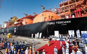 OLT Offshore LNG Toscana allocato lo slot di discarica
