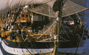 Anche l’Amerigo Vespucci al convegno sugli scafi d’epoca