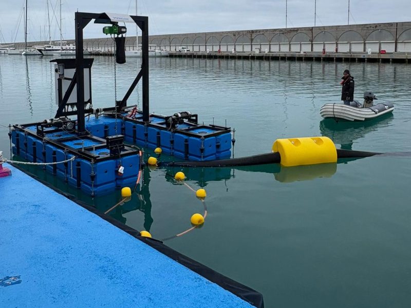 CALA DE MEDICI draga contro insabbiamento com1