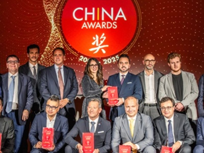 China Awards 2025 premiato Grimaldi – foto di gruppo newsl2