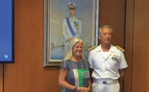 La Guardia costiera italiana  in festa per il 153° anniversario