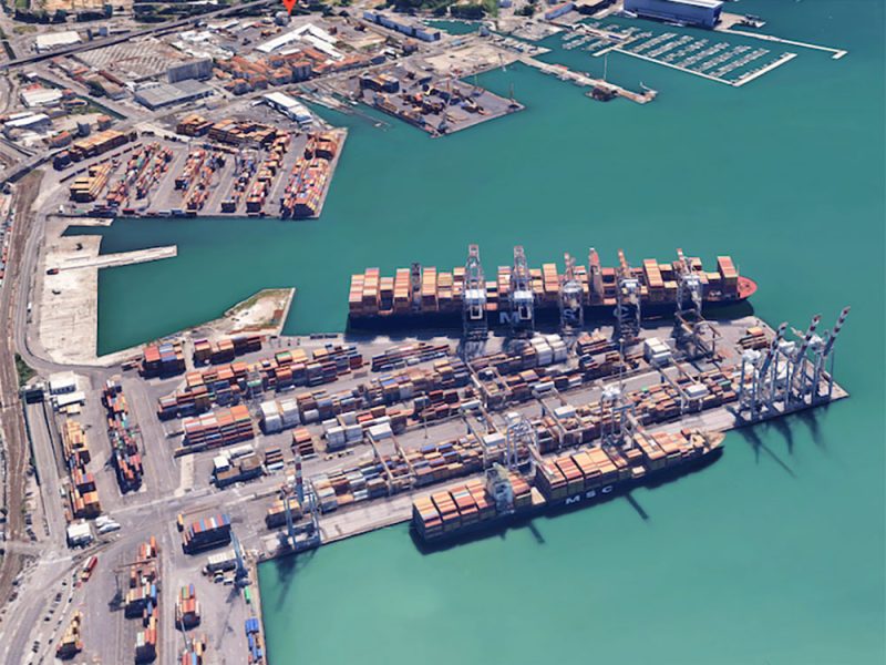 Il-porto-di-La-Spezia-in-una-veduta-aerea