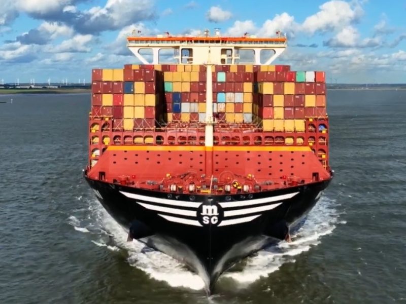 MSC container y2