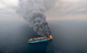 Tragico incendio sulla Maersk Honam