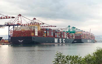 Msc-Amelia-e-Msc-Sixin-in-porto