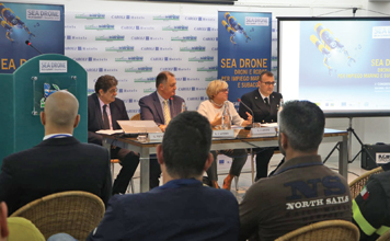 SeaDrone18_Inaugurazione_da-sx_Venneri-vice-sindaco-Gallipoli_-Castro_Capone-assessore-Regione-Puglia_Mazza-com