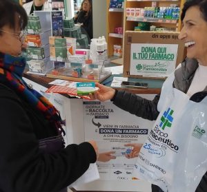 Dal 10 al 16 febbraio la raccolta dei medicinali per aiutare 502mila bisognosi
