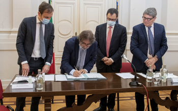 da-sx-Fedriga,-Sommariva,-Patuanelli,-Valenti