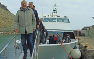 Gorgona, partito il collegamento con il traghetto “La Superba”