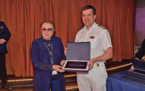 MSC Fantasia al “Maiden call”