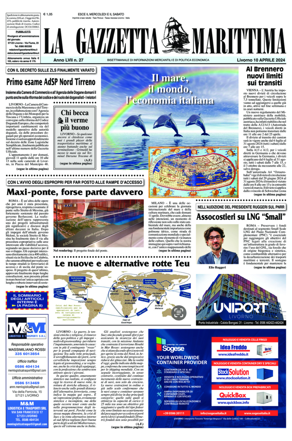 Giornale del 10-04-2024
