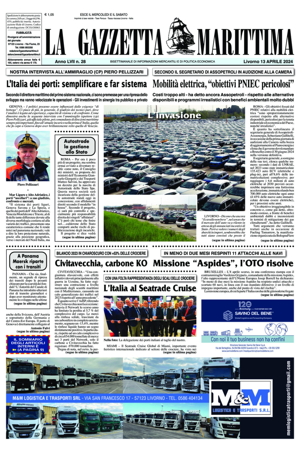 Giornale del 13-04-2024