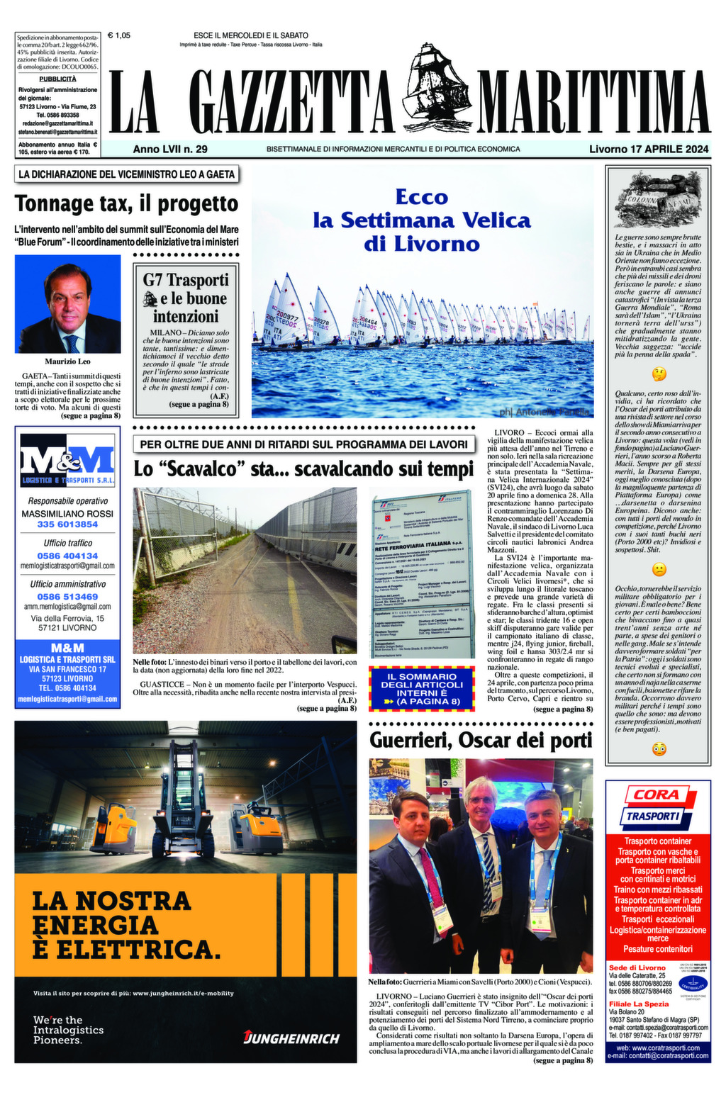 Giornata del 17-04-2024