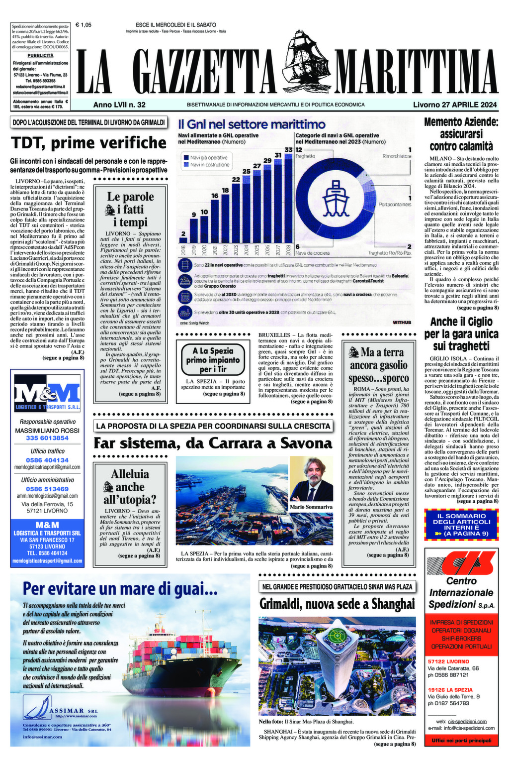 Giornale del 27-04-2024