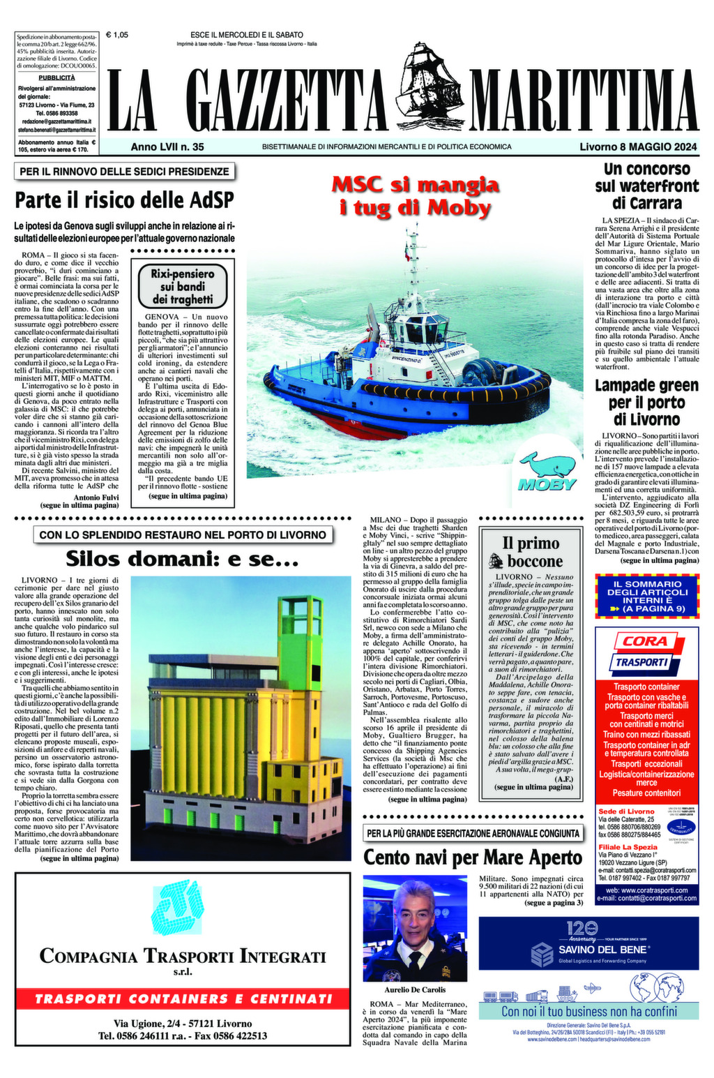 Giornale del 08-05-2024