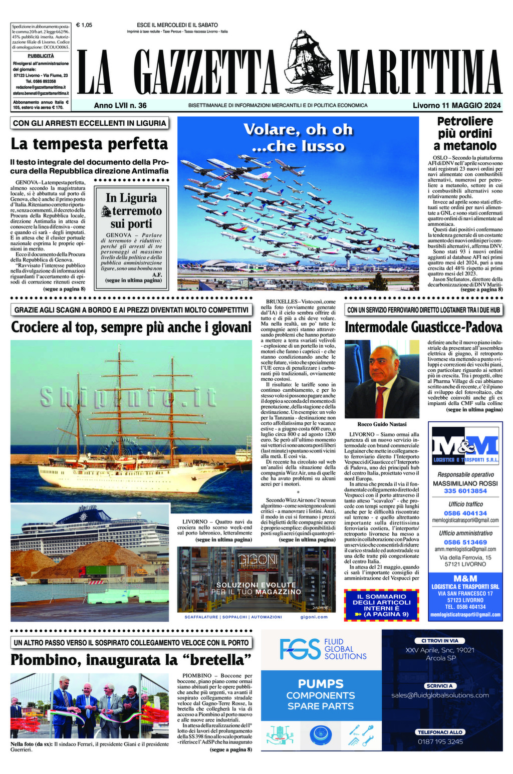 Giornale del 11-05-2024