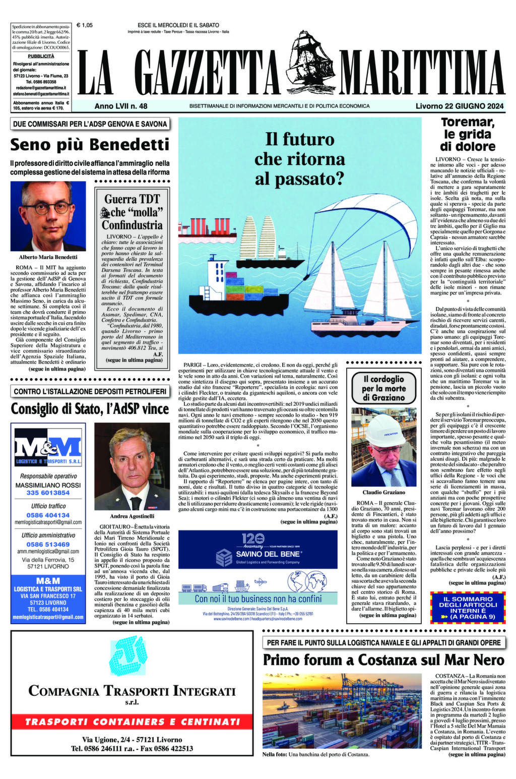 Giornale del 22-06-2024