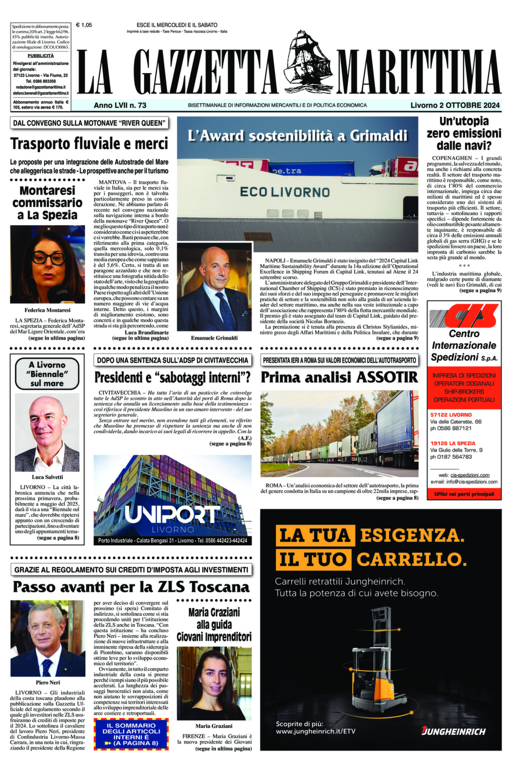 Giornale del 02-10-2024