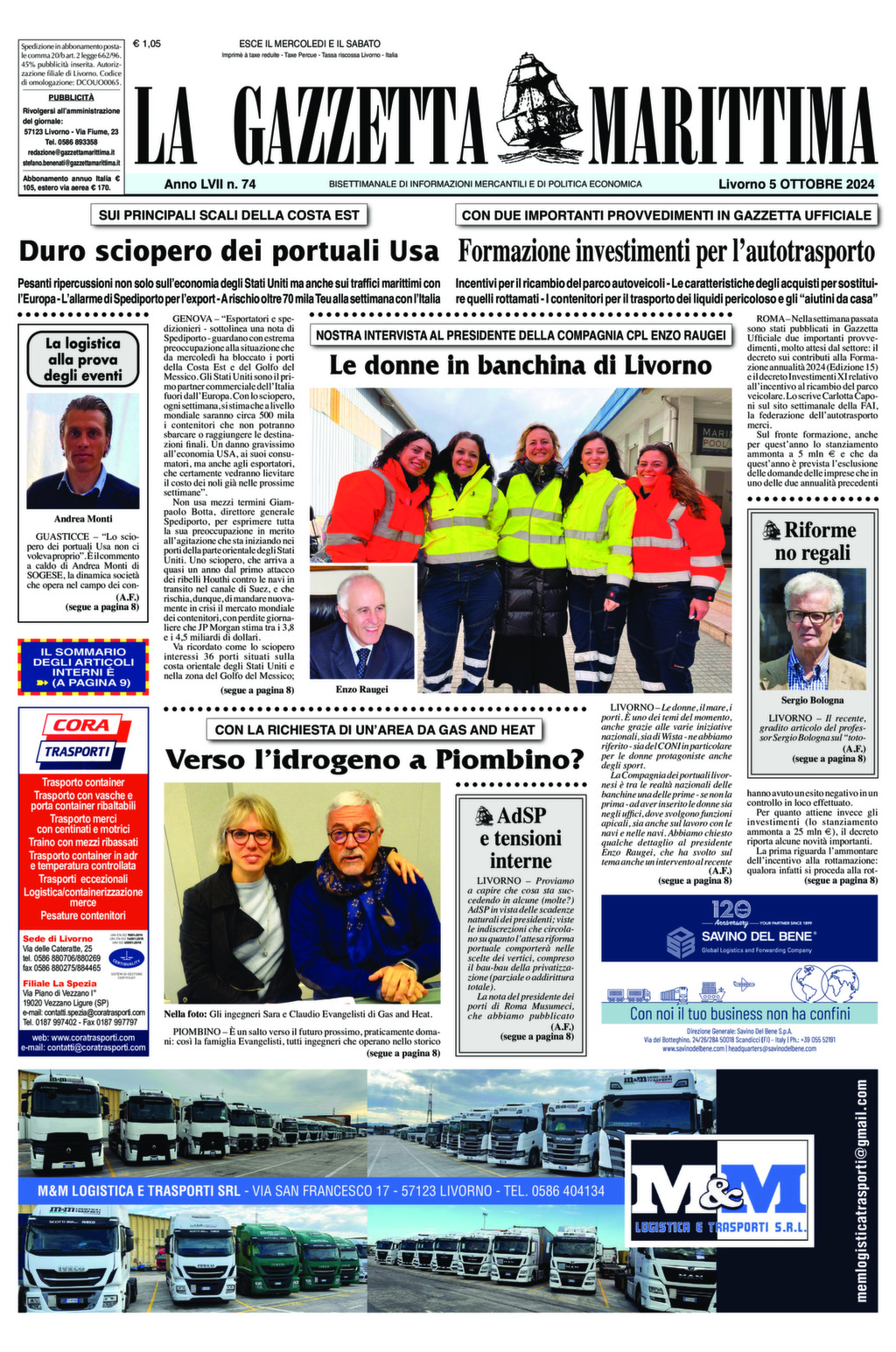 Giornale del 05-10-2024