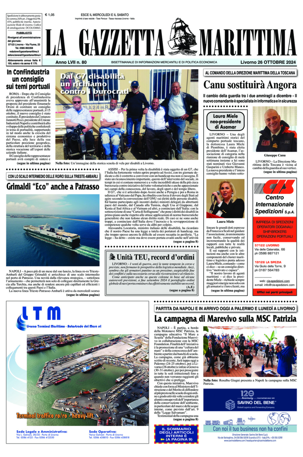 Giorno del 26-10-2024