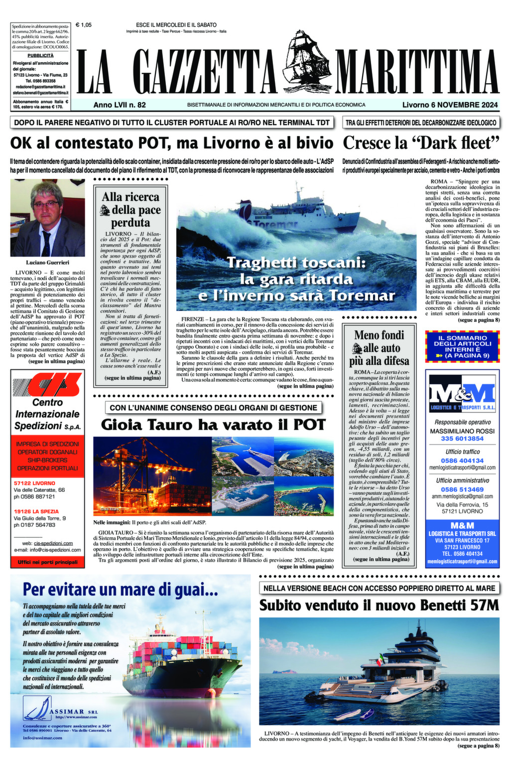 Giornale del 06-11-2024