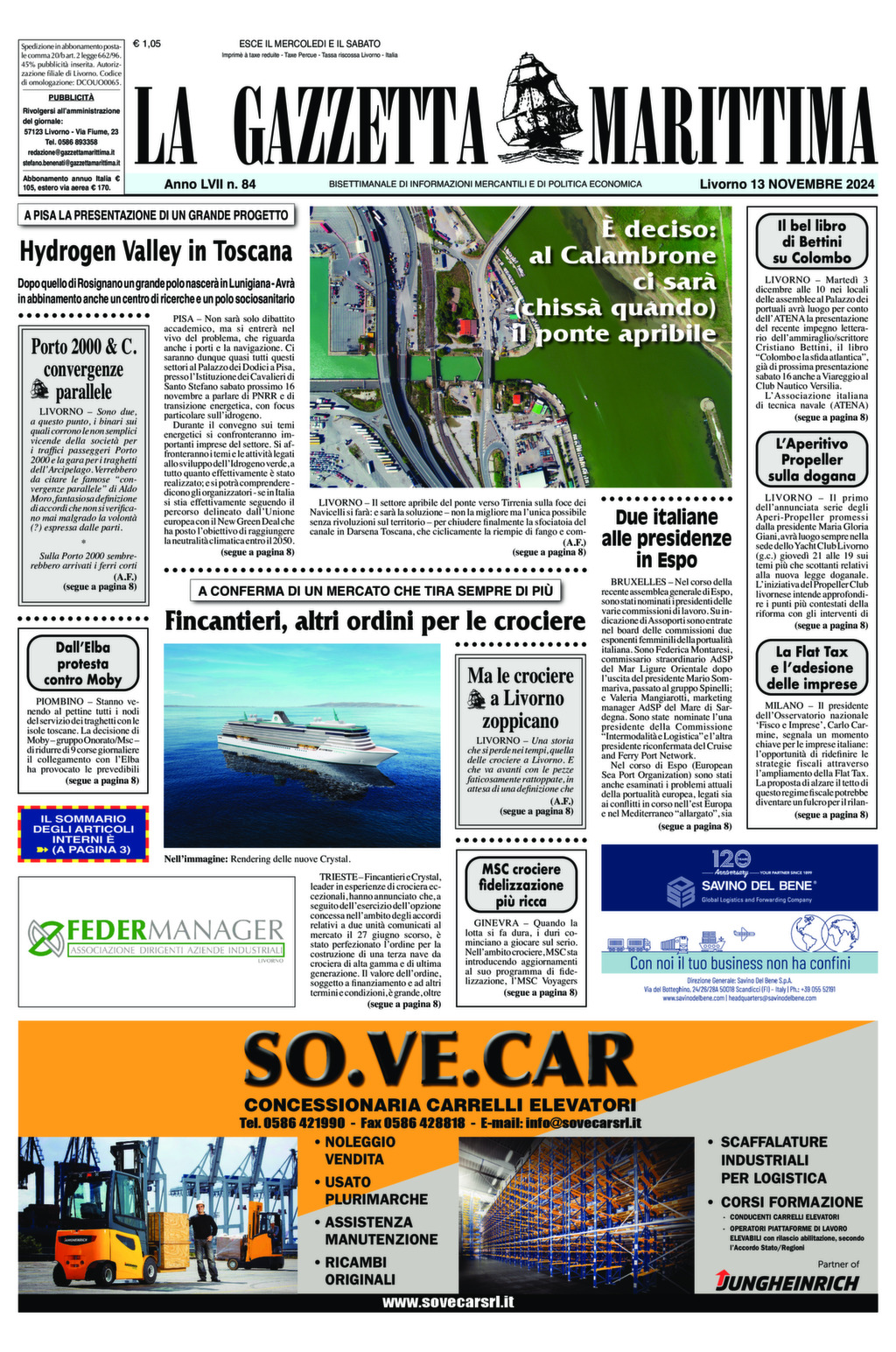 Giornale del 13-11 2024