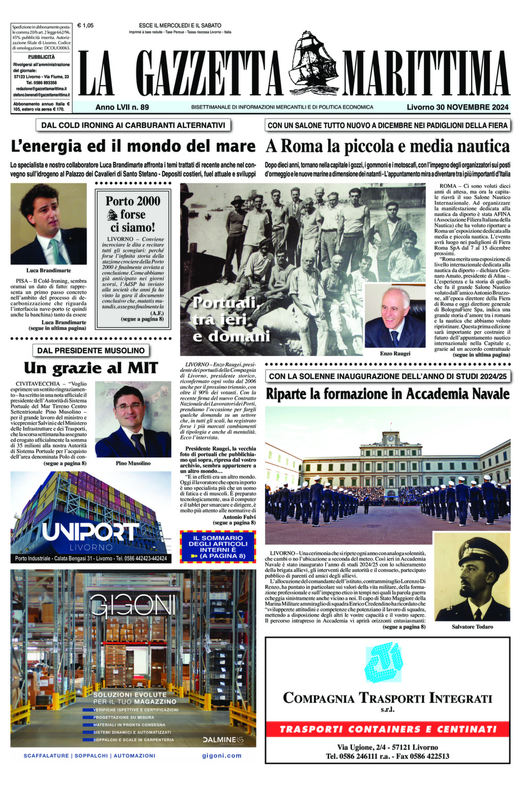 Giornale del 30-11-2024