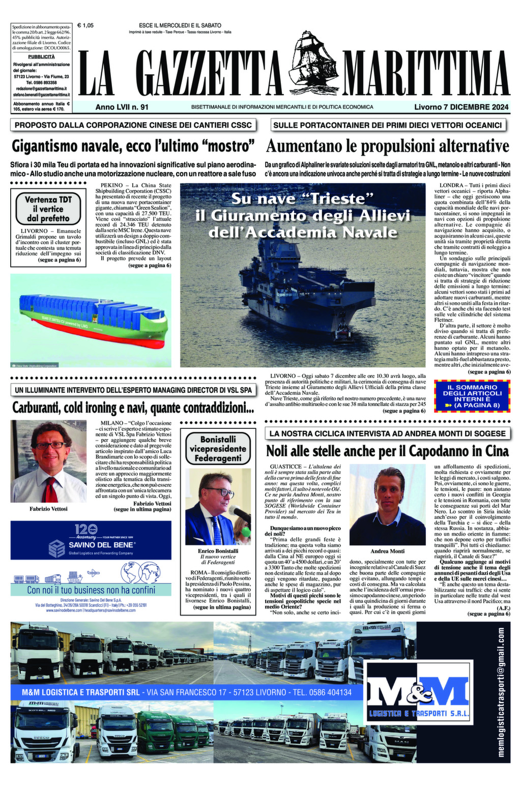 Giornale del 07-12-2024