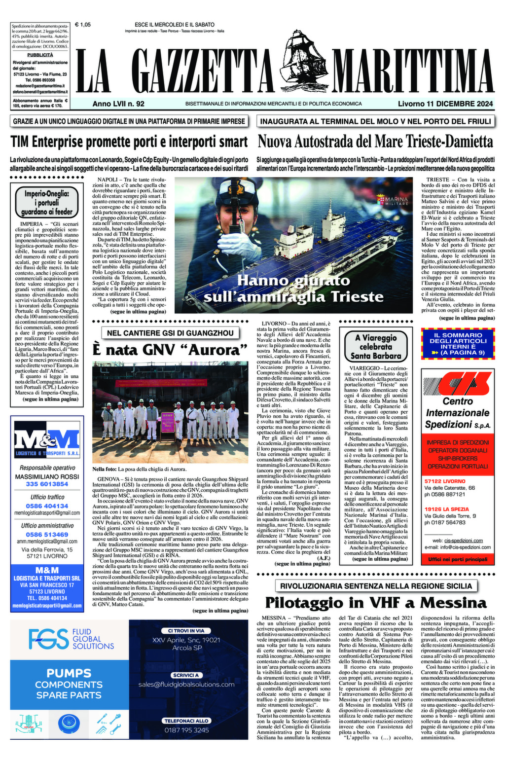 Giornale del 11-12-2024
