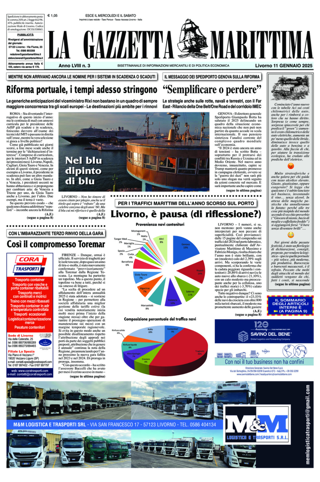 Giornale del 11-01-2025